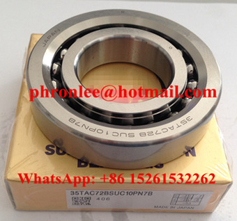 60TAC120BDUC10PN7B Ball Screw Support Bearing 60x120x20mm