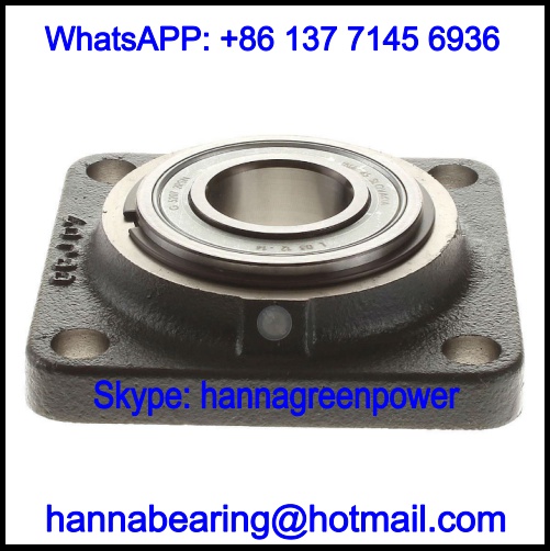 CCJ05 Four-Bolt Flanged Housing / Cast Iron Pillow Block 52x95x22.1mm