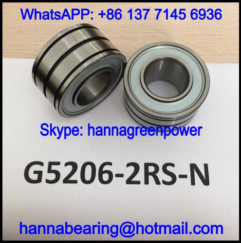 G5205-2RS-N / G5205-2RSN / G5205.2RSN Double Row Angular Contact Ball Bearing 25x52x30mm