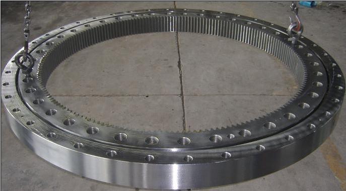 1200DBS141t Four-point Contact Ball Slewing bearing with innter gear
