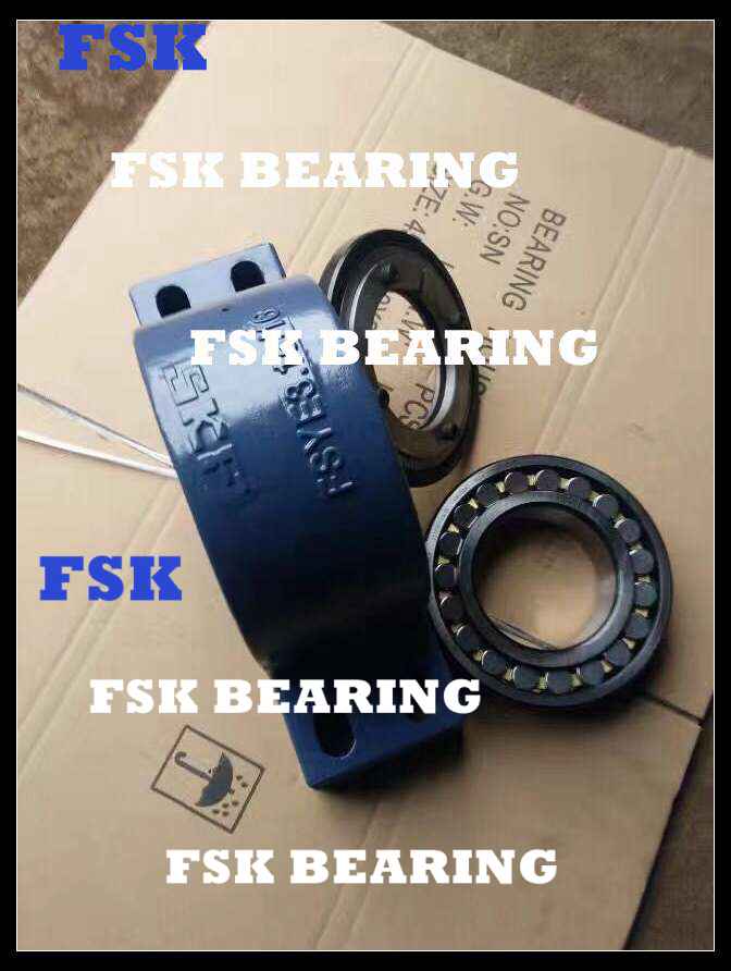 Inched SAF509 Spherical Roller Bearing Housing 36.51x210x111mm, SAF509