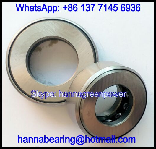 D30 Thrust Ball Bearing / Axial Deep Groove Ball Bearing 58.738x94