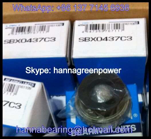 SBX0437 Insert Ball Bearing / Printing Machine Bearing 19.05*42*24.6mm