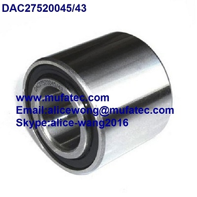 DAC27520045/43 bearings 27x52x43mm