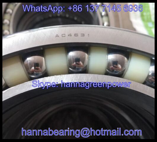 AC4631 Excavator Bearing / Angular Contact Ball Bearing 230*310*39mm