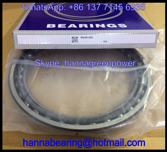 BA290-1 Excavator Bearing / Angular Contact Ball Bearing 290*355*32.5mm