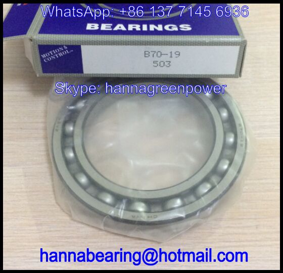 B70-19 Auto Gearbox Bearing / Deep Groove Ball Bearing 70x105x13mm