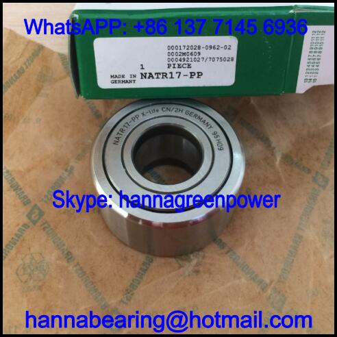 NATR12-PP Cam Follower Bearing / NATR12PP Track Roller Bearing 12x32x15mm