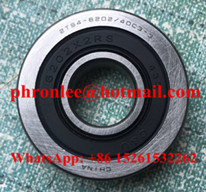6202X2RS Deep Groove Ball Bearing 15x40x11mm