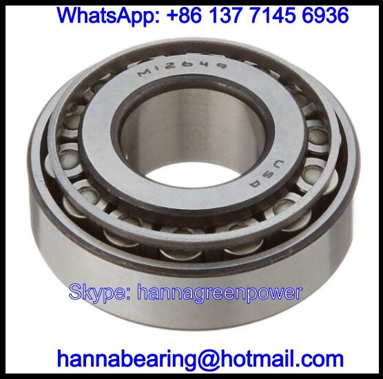 SET3 M12610-M12649 Tapered Roller Bearing 21.43x50x14.526mm
