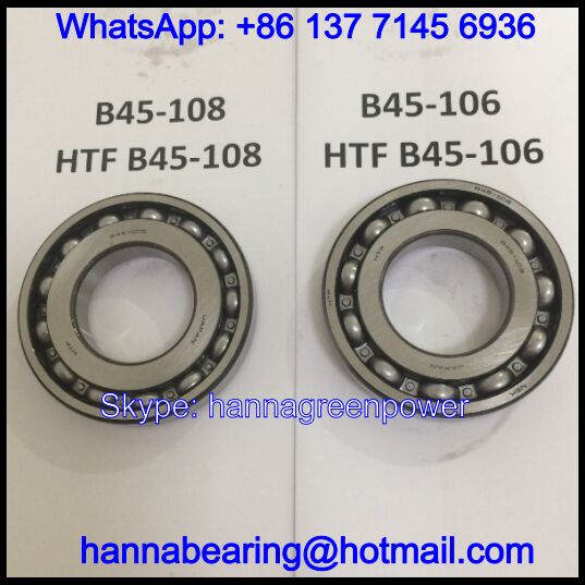 45X90X17 Auto Gearbox Bearing / Deep Groove Ball Bearing, 45X90X17
