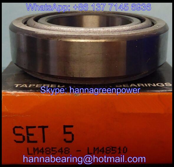 SET5 LM48548-LM48510 Tapered Roller Bearing 34.925x65.088x18.034mm