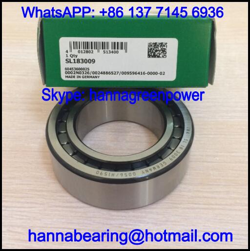 SL183009-A / SL183009A Full Complement Cylindrical Roller Bearing 45x75x23mm