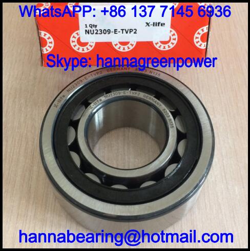 NU2309-E-XL-TVP2 Nylon Cage Cylindrical Roller Bearing 45x100x36mm