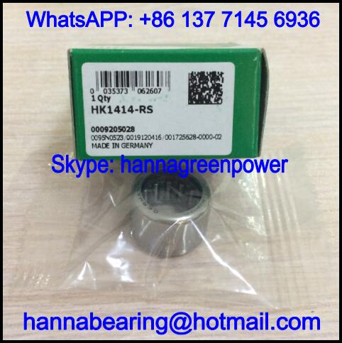 HK1414-2RS Needle Roller Bearing with Double Seals 14*20*14mm