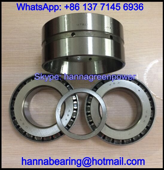 472DC Double Row Tapered Roller Bearing 63.5*127*65.088mm