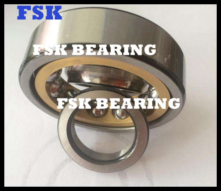 Super Precision QJF 1020 N2MA Four Point Contact Bearing Brass Cage