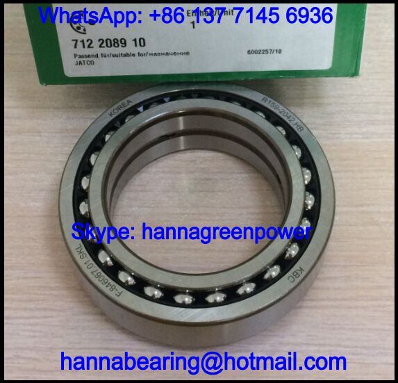 712 2089 10 Gear Box Bearing / Angular Contact Ball Bearing 56x86x25mm