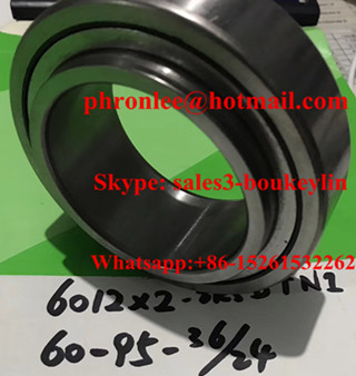 6012X2-2RSDTN1 Deep Groove Ball Bearing 60x95x24/36mm