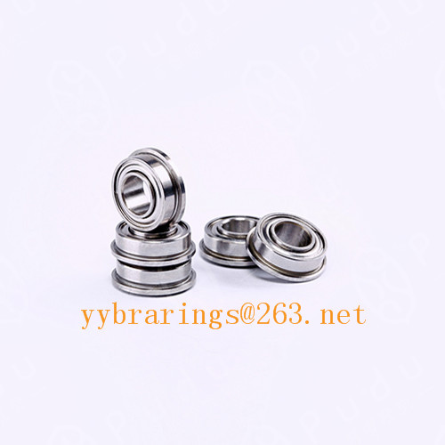 SFR144ZZEE 3.175X6.35X2.779/3.571 Extended Inner Ring Flanged Bearings