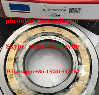 NU 418 M/C4VA301 Cylindrical Roller Bearing 90x225x54mm