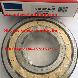 NJ 334 ECM/C4VA301 Cylindrical Roller Bearing 170x360x72mm