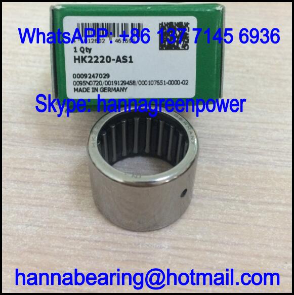 HK2220-AS1 / HK2220.AS1 Needle Roller Bearing with Oil Hole 22x28x20mm