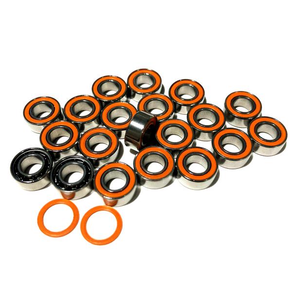 SMR104-2RS ABEC-7 Stainless Steel hybrid Si3N4 ceramic ball bearing 4x10x4mm fishing reel bearing
