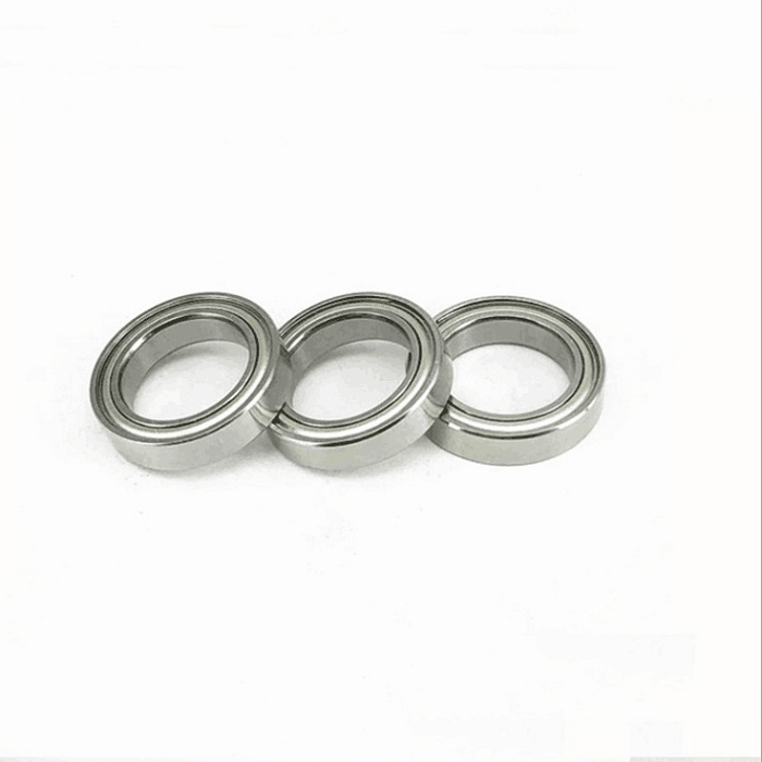 S6702ZZ Stainless Steel Thin Wall Deep Groove Ball Bearings 15x21x4mm