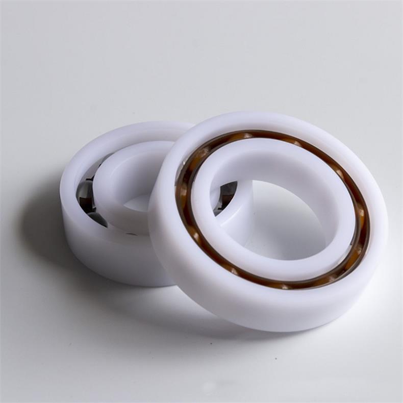 6201 POM Plastic Bearing With Glass Balls Nylon Bearing 12*32*10mm
