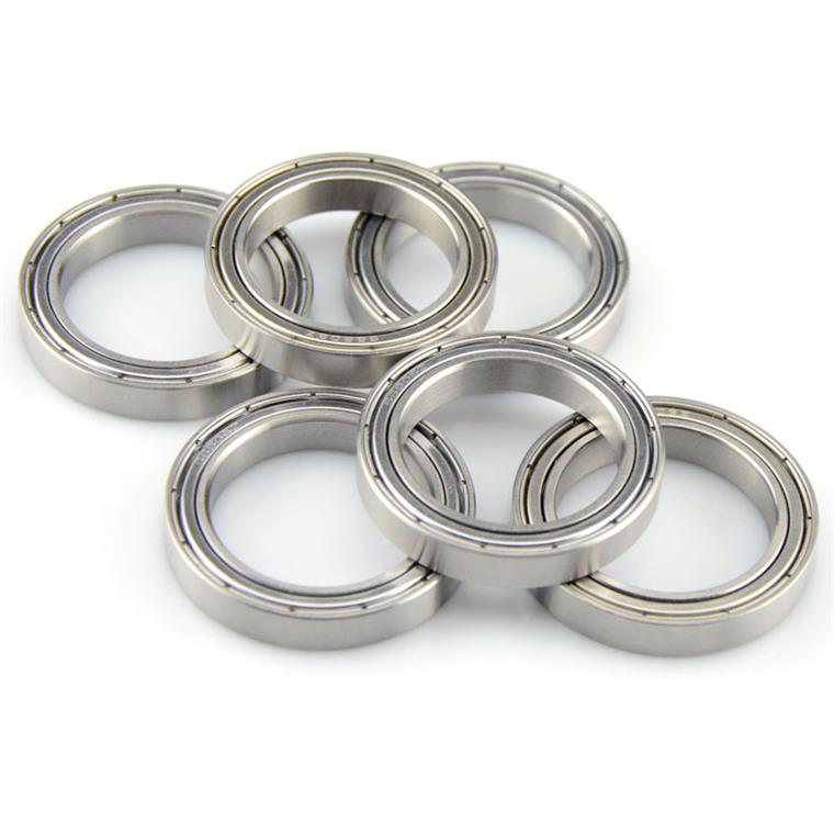 S6805ZZ Stainless Steel Deep Groove Ball Bearings For RC Toys And Boats 25x37x7mm