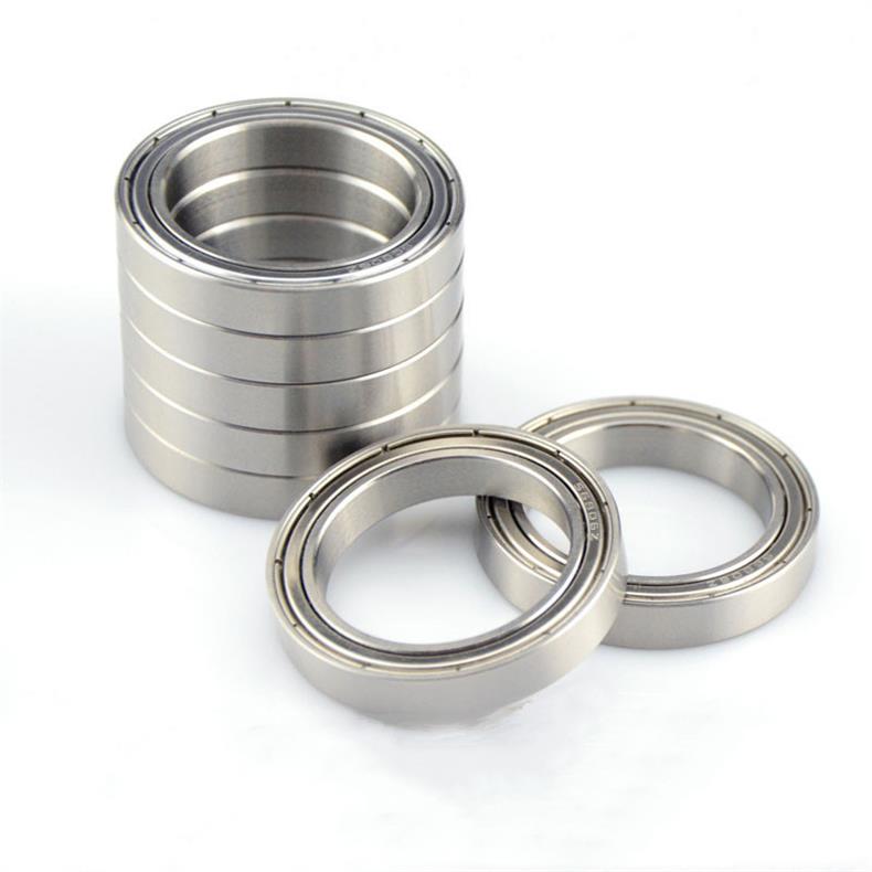 S6808ZZ Stainless Steel Deep Groove Ball Bearings For RC Toys And Boats 40x52x7mm