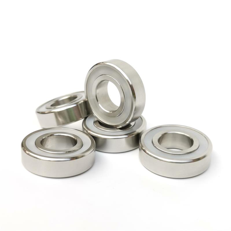 S62102RS Stainless Steel 316L Deep Groove Ball Bearings Waterproof