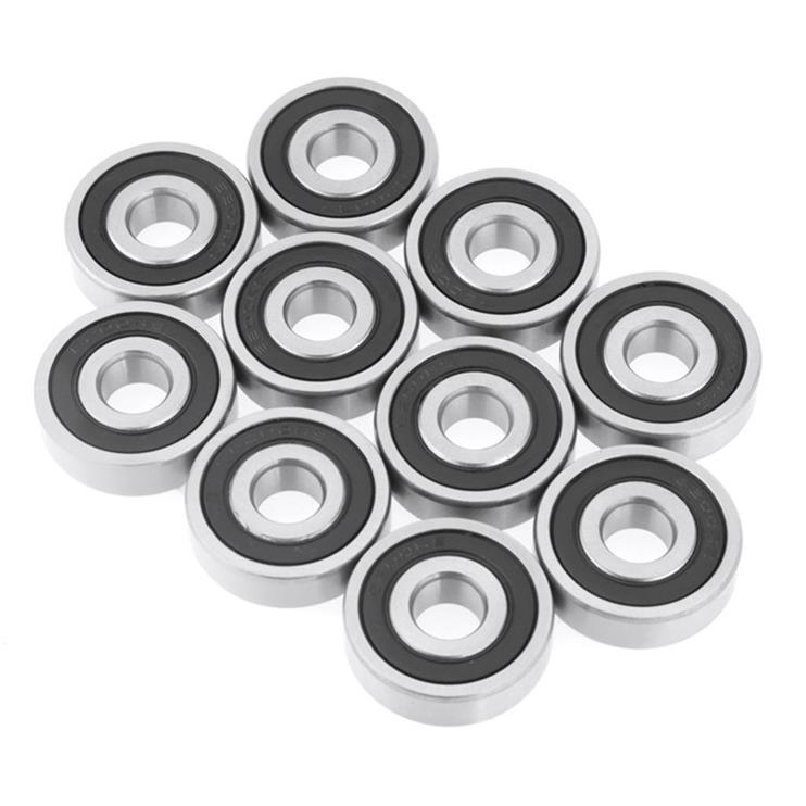 6202-2RS Double Rubber Sealing Cover Deep Groove Ball Bearings 15x35x11mm
