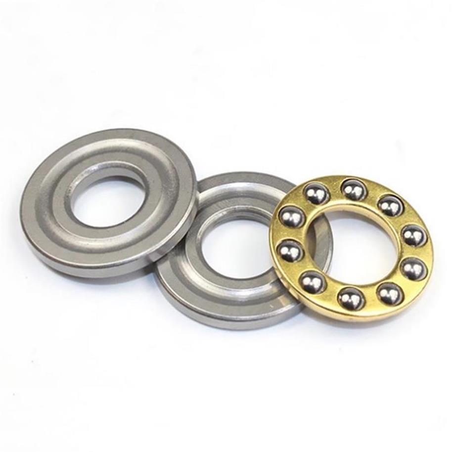 F5-12M Metal Axial Plane Thrust Ball Bearing For Hardware Accessories 5x12x4mm