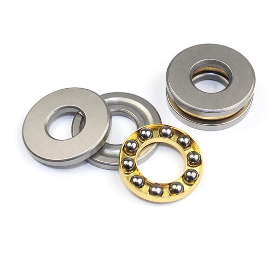 F7-17M Metal Axial Plane Thrust Ball Bearing For Hardware Accessories 7x17x6mm