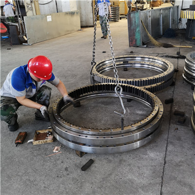 VA160302-N slewing ring bearing(384*238*32mm)for Handling manipulator