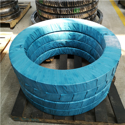 RKS.061.20.0844 four point contact slewing bearings(950*772*56mm) with external gear teeth for steel plant