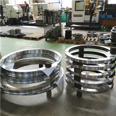 RKS.060.20.0544 four point contact slewing bearings(616*472*56mm) without gear for Stacker crane