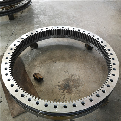 RKS.161.14.0414 crossed roller slewing bearings(503.3*344*56mm) with external gear for Industrial automation