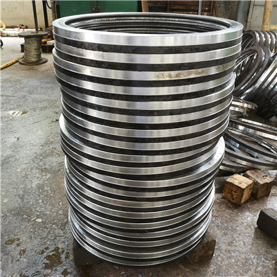 RKS.060.20.0744 four point contact slewing bearings(816*672*56mm) without gear for Stacker crane