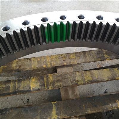 RKS.060.25.1424 four point contact slewing bearings(1509*1339*68mm) without gear for Stacker crane