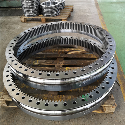 RKS.060.25.1534 four point contact slewing bearings(1619*1449*68mm) without gear for Stacker crane
