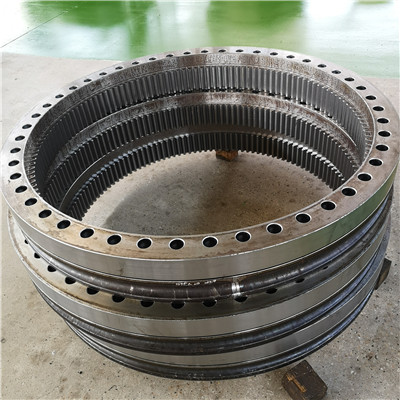 RKS.060.20.0414 four point contact slewing bearings(486*342*56mm) without gear for Stacker crane
