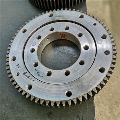 RKS.162.16.1424 Crossed roller slewing bearings(1509*1292*68mm) with internal gear for Industrial robot