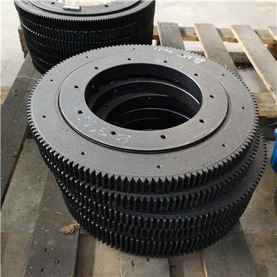 RKS.160.14.0414 Crossed roller slewing bearings(484*344*56mm) without gear for Industrial manipulator
