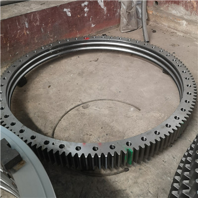 RKS.22.0941 L-shape range internal gear slewing ring bearing(1048*840*56mm) for Bending robot
