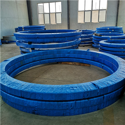 HS6-25P1Z No Gear Slewing Ring Bearings (29.5*21*2.2inch) for Bottle filling machines