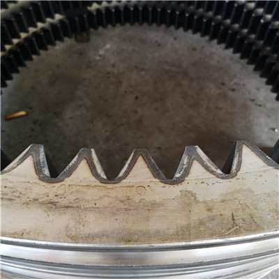 A8-30E8D external gear slewing rings(35.04*26.5*2.5inch) for Tunnel boring machines