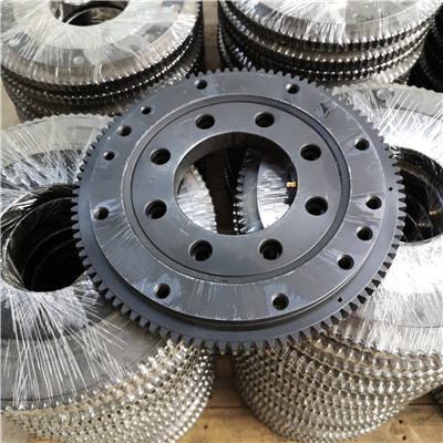 A14-18E1L external gear slewing rings(23.25*12.88*3.44inch) for Tunnel boring machines